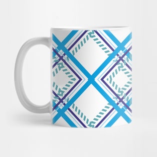 Tartan seamless pattern. Plaid background Mug